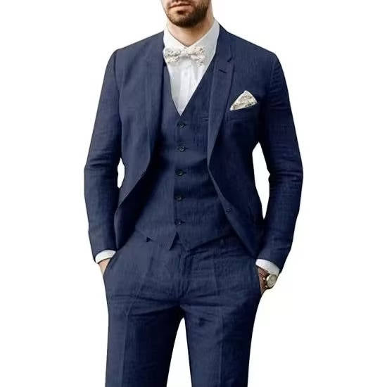 Jasper | Men’s Casual Spring 3-Piece Suit with Waistcoat
