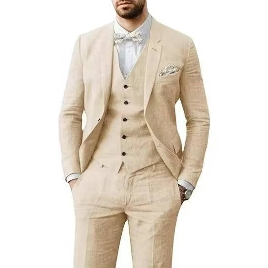 Jasper | Men’s Casual Spring 3-Piece Suit with Waistcoat