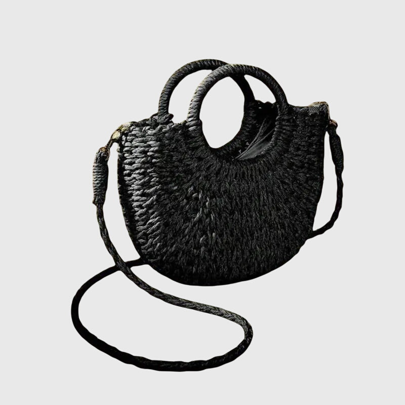 Clara | Women’s Summer Beach Hand Bag with Round Handles