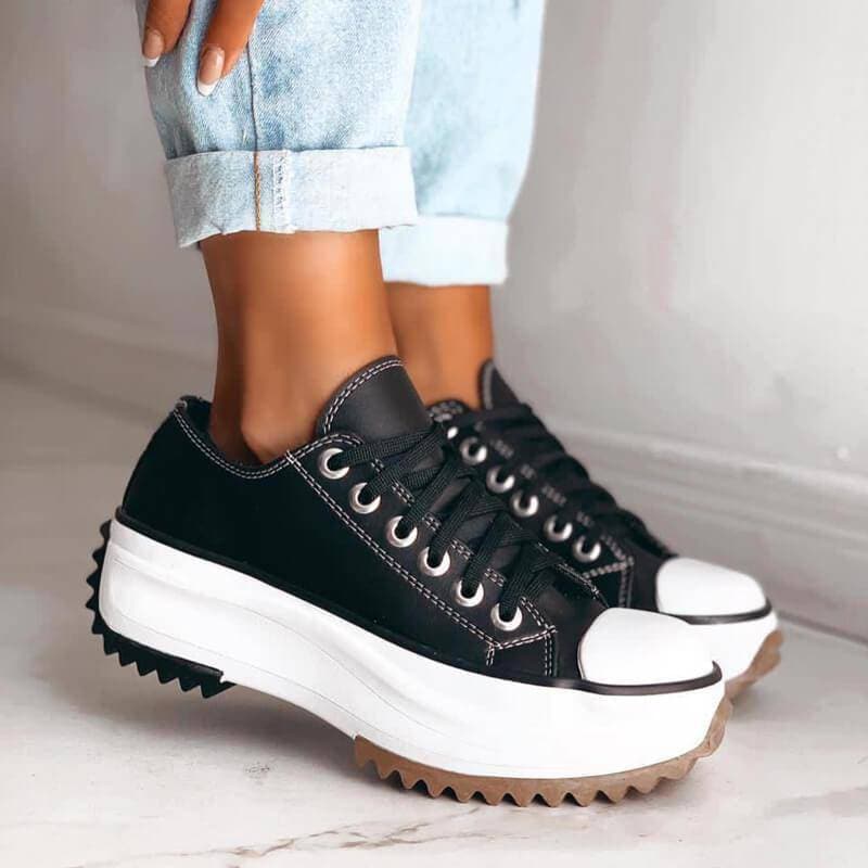Robyn | Stylish Platform Women’s Trainers with Suede Upper