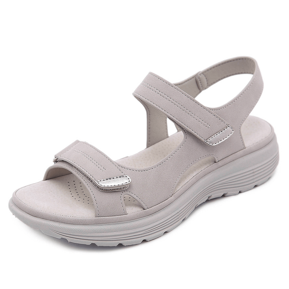 Women’s Black Sport Sandals – Adjustable Strap Comfort Walking Sandals for Summer Casual Vacation
