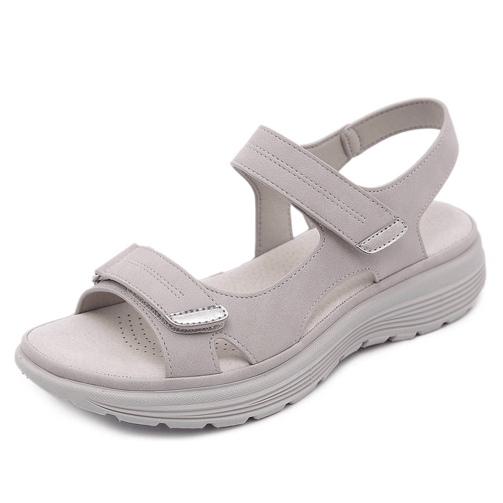 Women’s Black Sport Sandals – Adjustable Strap Comfort Walking Sandals for Summer Casual Vacation