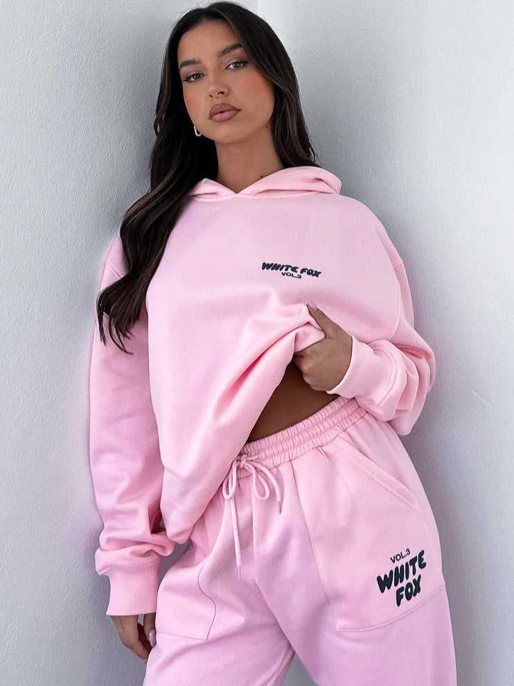 Isla | Casual Cropped Women’s Tracksuit with Back Print