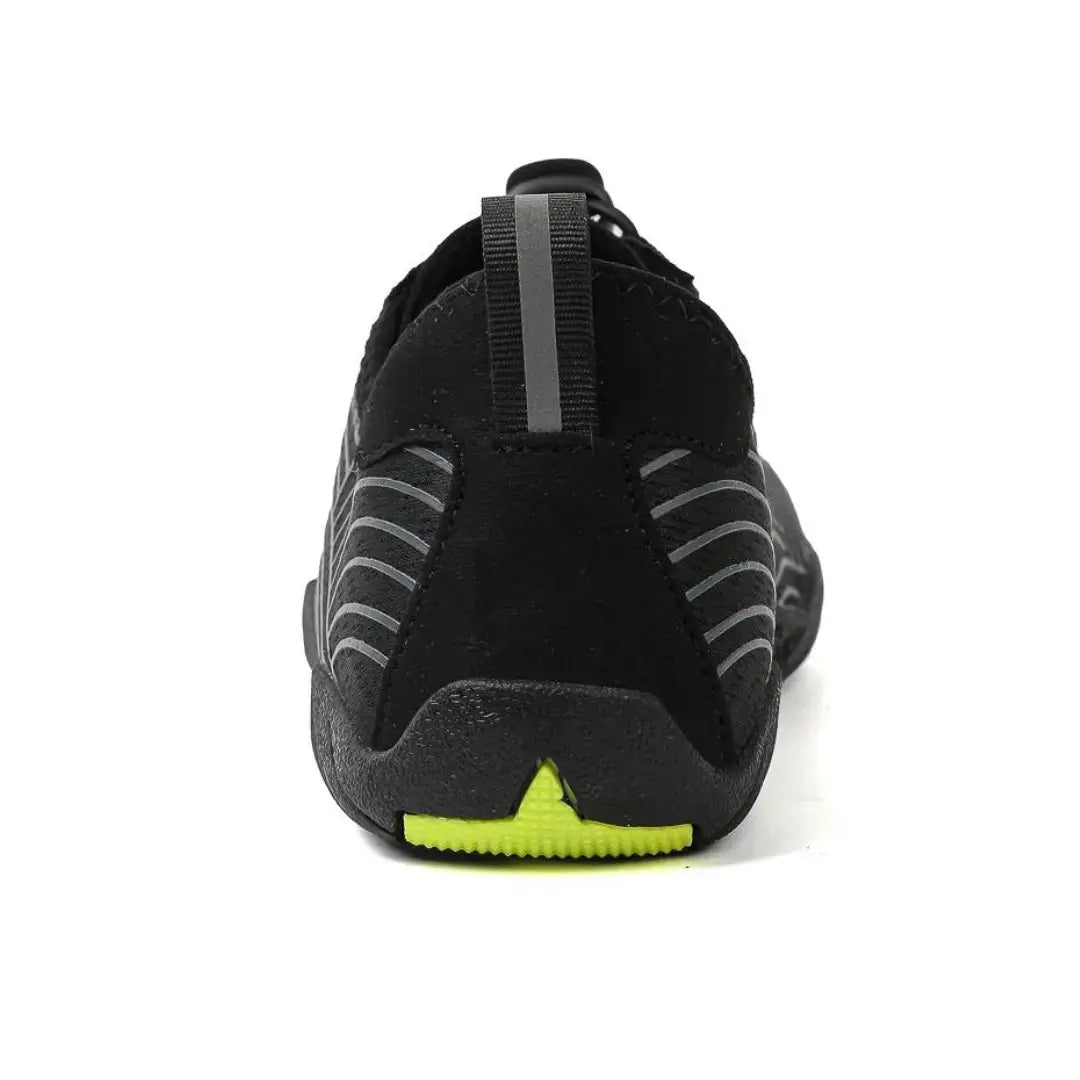 Everyday Wear Lace-Up Barefoot Shoes with Heel Pull Tab